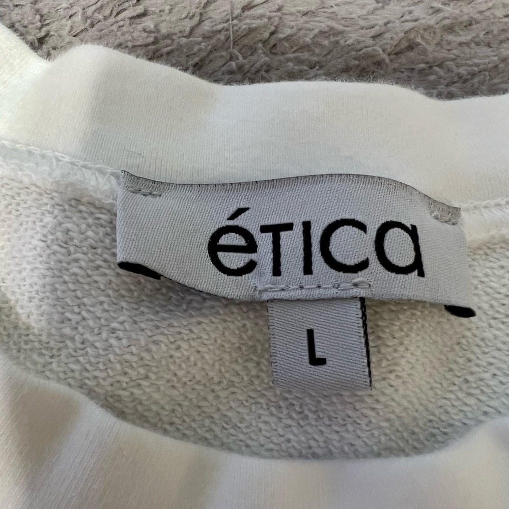E’tica ivory puff sleeve sweatshirt - Picture 7 of 7